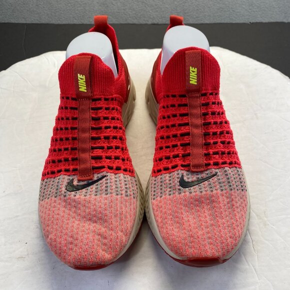 Nike Phantom React Flyknit Shoes Mens Size 10 Slip On Running DV2145-600 - Picture 4 of 15